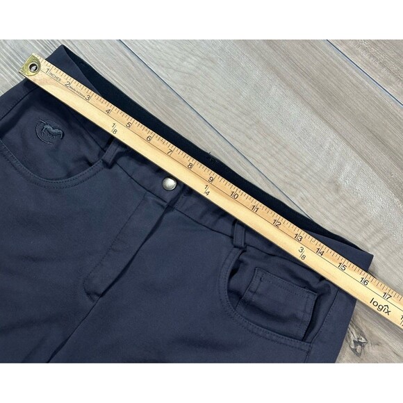 Piper by SmartPak Full Seat Breeches 32L Womens Gray Equestrian Riding Pants - Picture 8 of 10